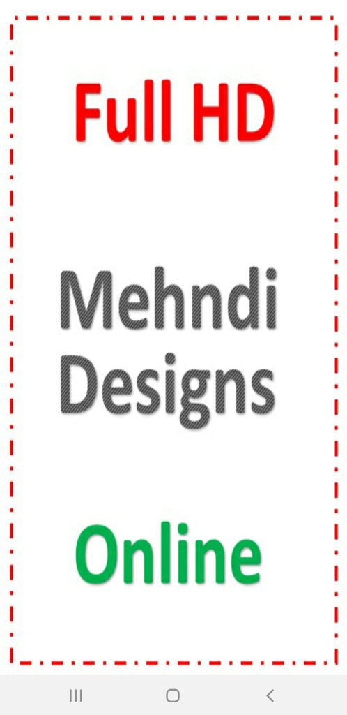 Mehndi Application